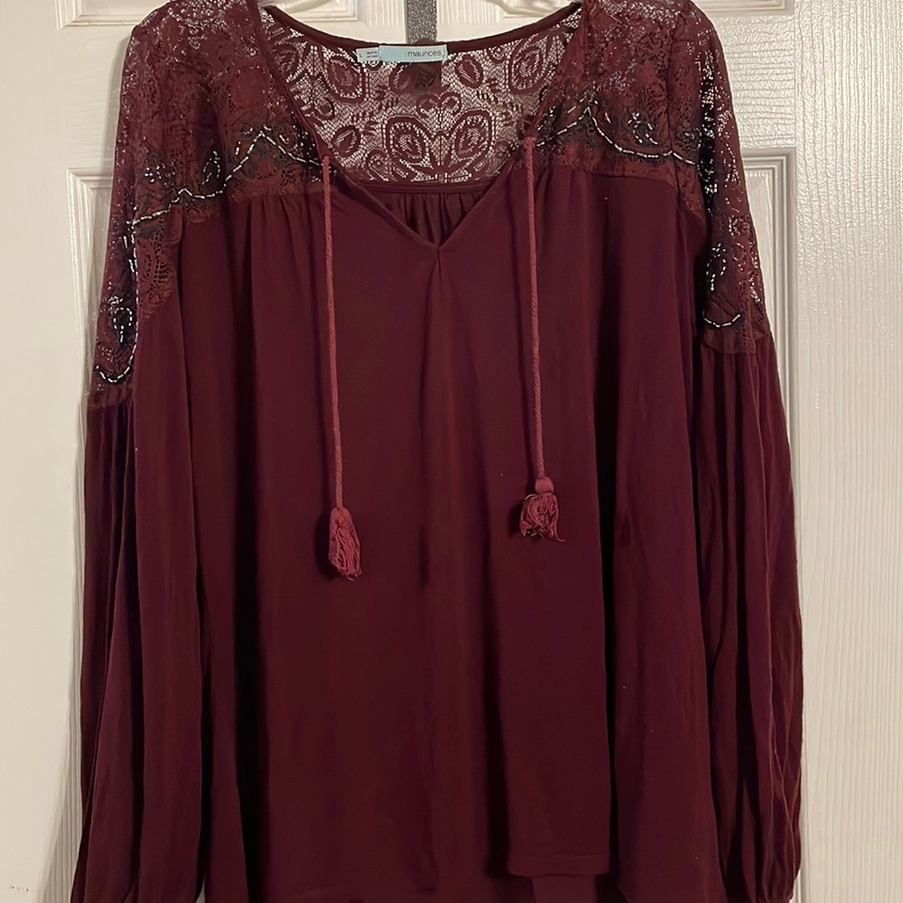 Maurice’s long sleeve blouse